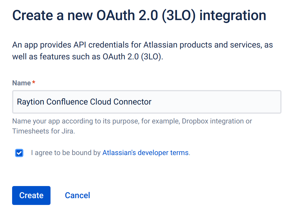 cc oauth 2 create app